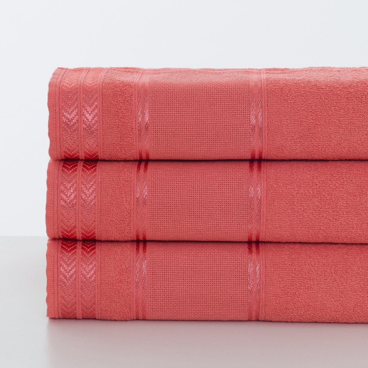 Toalha Para Banho Modelo Bordare 70x135cm 100% Algodão - Image 5