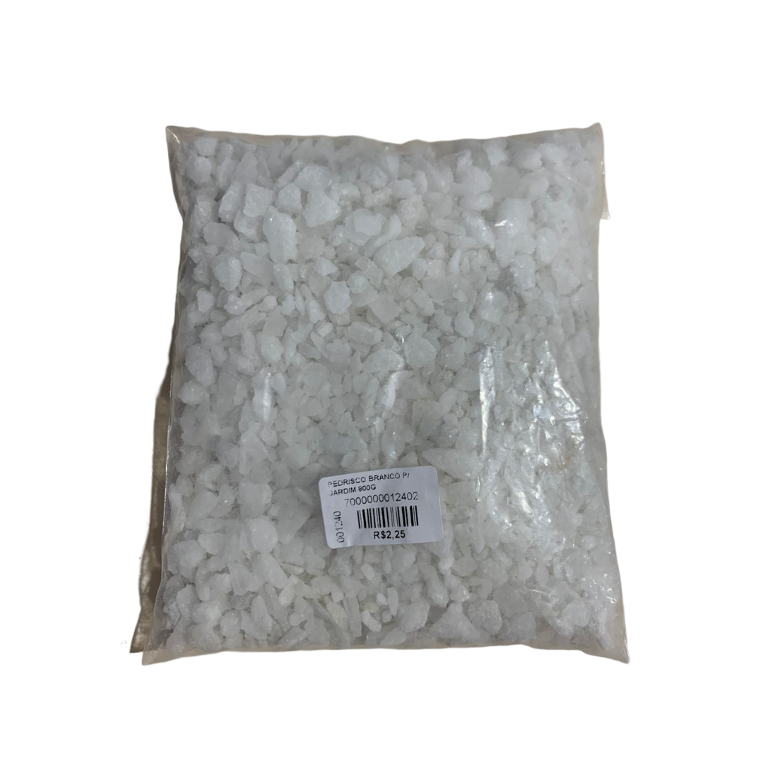 Pedrisco Branco P/ Jardim 800G
