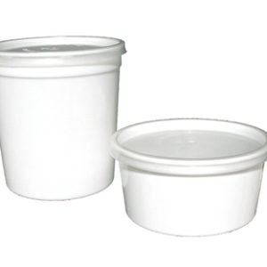 Taça Plastico Sopa com tampa