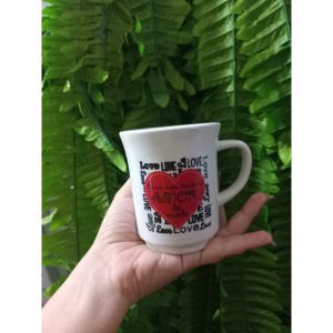 Caneca Americana Branca Dec Namorados – Hr Porcelanas