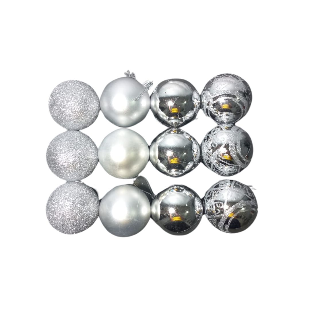BOLA DE NATAL 6CM C/12 TUBO 9058 B - Image 5