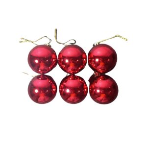 BOLA DE NATAL 5CM C/6PC 00264 B