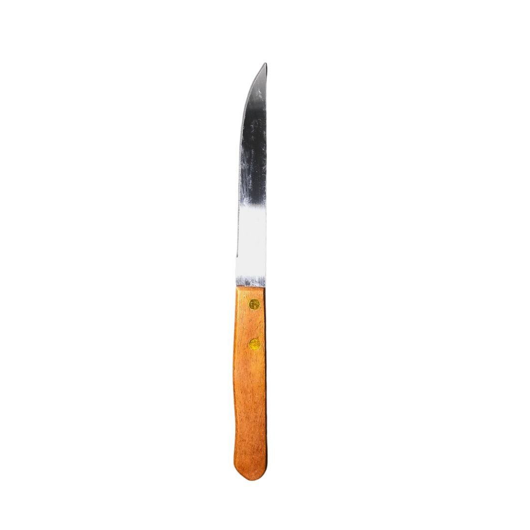 Faca de Ferro Polido 5″ (21 cm) com Cabo de Madeira – Resistência e Precisão - Image 2