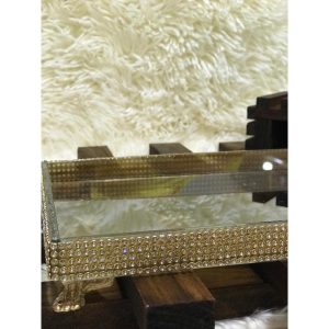 Bandeja 15X30 Com Strass W058