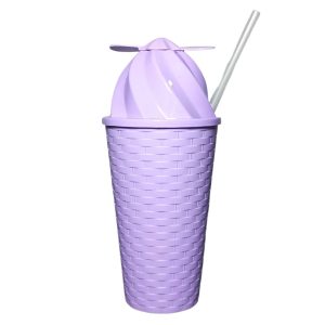 Copo De Plastico Com Tampa E Canudo – Nuvem MG2959