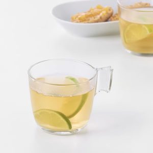 Caneca de Vidro Cristal Mug  268 ml