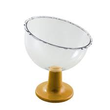 Taca Inclinada Pequena 420 Ml – Ouro - Image 2