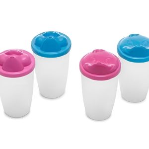 Copo Infantil Com Bico De Plastico Desenhos  – 400ml