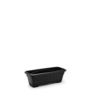 Vaso Retangular P 1,6 Litros – Preto