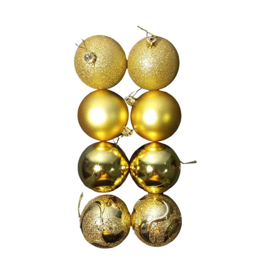 BOLA DE NATAL 7CM C/8 TUBO 9059 B - Image 2