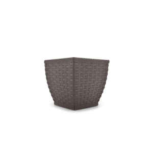 Vaso Cachepô Quadrado Rattan M2 0,85 L