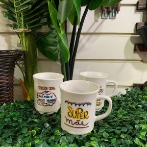 Caneca Americana Branca Dec Mae – Hr Porcelanas