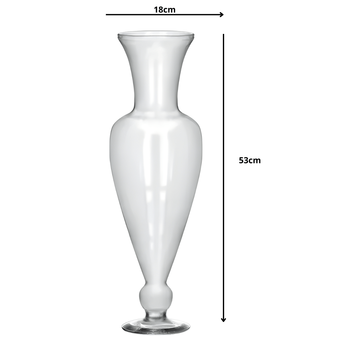 Vaso VIC Decorativo em Vidro – 18×53 cm – Elegância e Sofisticação para Interiores - Image 4