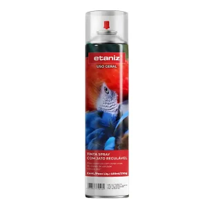 Tinta Spray Verniz Incolor – 210g/400ml – Etaniz